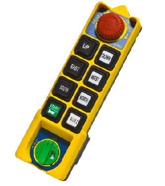 SAGA1-K2 eight key Double-speed remote control